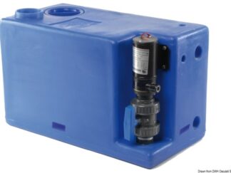 Serbatoio+maceratore 24 V 77 l 50.148.24 Osculati