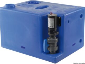 Serbatoio+maceratore 24 V 117 l 50.149.24 Osculati