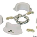 Kit ancoraggi per ghiacciaia 50.156.11 Osculati