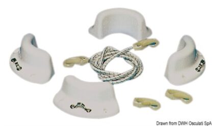 Kit ancoraggi per ghiacciaia 50.156.11 Osculati