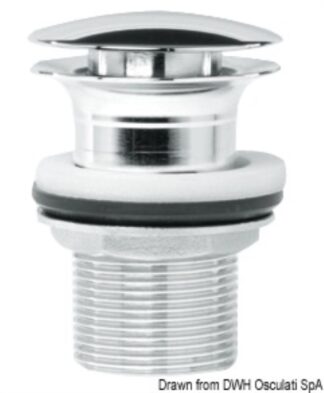 Piletta in ottone cromato 50.186.97 Osculati