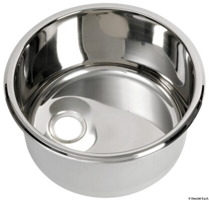 Lavello inox tondo 330 x 180 mm 50.187.36 Osculati