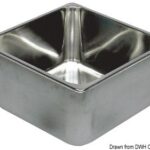 Lavello inox 360 x 360 x 150 mm 50.187.33 Osculati