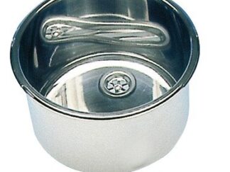 Osculati 50.187.38 Lavello Inox Tondo 420 X 180 Mm
