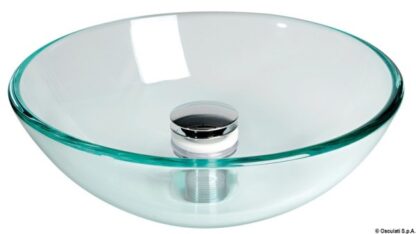 Lavello semisferico in vetro 360 mm 50.189.36 Osculati