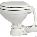 WC elettrico 12 V tavoletta legno 50.205.12 Osculati