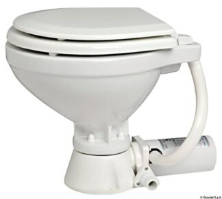 WC elettrico 12 V tavoletta legno 50.205.12 Osculati