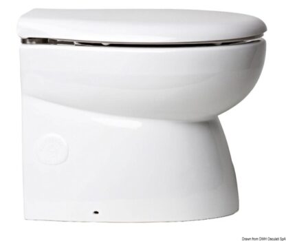 WC elettrico porcellana 12 V basso 50.213.01 Osculati