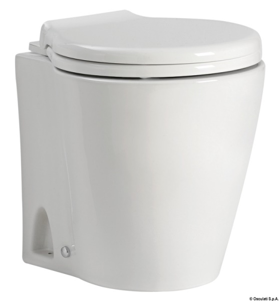 WC Silent Slim automatico 24 V 50.215.02 Osculati