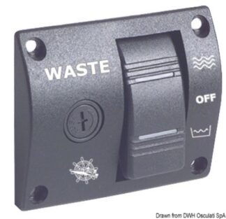 Pannello opzionale valvola Y 12/24 V 50.232.00 Osculati