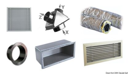 Kit accessori aria 2 uscite versione C 50.241.55 Climma