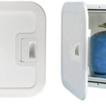 Gavone per bombole gas ventilazione frontale 50.253.00 Osculati