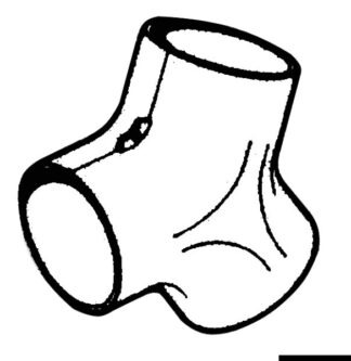 Raccordo a Y per canalizzazione aria 50.263.06 Heater Craft