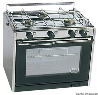 Cucina XL3 Techimpex 3 fuochi con forno 50.385.00 Techimpex