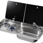 Piano Cottura 2 Fuochi- Lavello DX 50.805.06 Can