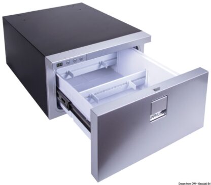 Frigo Isotherm DR30L/V 12/24V Silver door 50.826.14 Indel - Isotherm