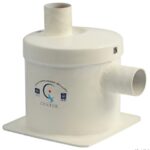 Marmitta vetroresina 90 mm scarico laterale 51.159.05 Centek