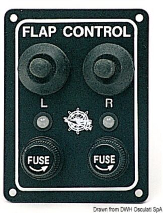 Pannello comando flaps 51.239.03 Osculati
