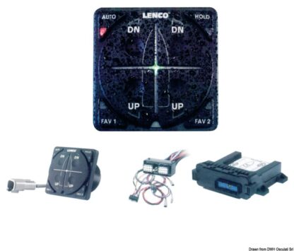Correttore Lenco doppio cilindro no GPS/NMEA 2000 51.265.12 Lenco