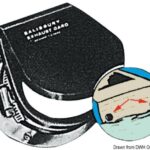 Patelette gomma 4" 51.382.01 Osculati