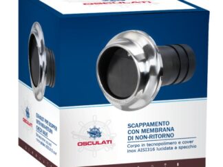 Uscita scappamento per tubi 110 mm 51.386.09 Osculati