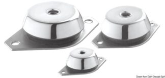 Supporto antivibrante zincato 100 kg 51.656.01 Osculati