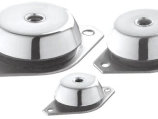 Supporto antivibrante zincato 100 kg 51.656.01 Osculati