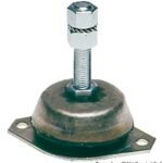 Supporto antivibrante zincato 200 kg 51.656.02 Osculati