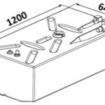 Serbatoio Polietilene 239 l 52.035.04 Osculati