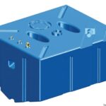 Serbatoio Polietilene 353l benzina/diesel 52.035.07 Osculati