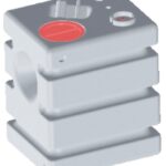 Serbatoio rigido verticale acqua potabile 170 l 52.194.90 Osculati