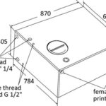 Serbatoio per acqua 230 l 52.195.22 Osculati