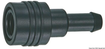 Attacco femmina Suzuki piccolo portagomma Ø8 mm 52.392.58 Osculati