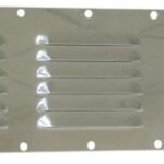 Griglia areazione 115 x 127 mm + antizanzare 53.021.07 Osculati