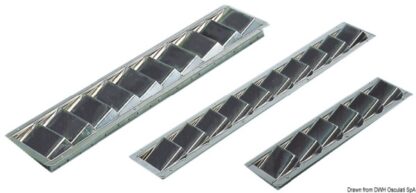 Presa aria inox 525 x 112 mm 53.204.01 Osculati