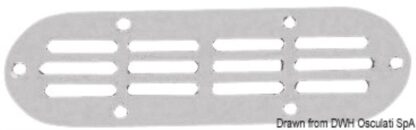Presa aria inox ovale 180 x 59 mm 53.216.92 Osculati