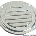 Griglia inox tonda 178 mm 53.301.63 Osculati