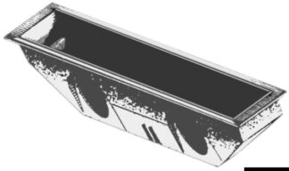 Cassonetto posteriore in ABS 53.451.00 Osculati