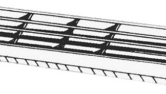 Presa aria Zebra ABS bianco 53.458.02 Osculati