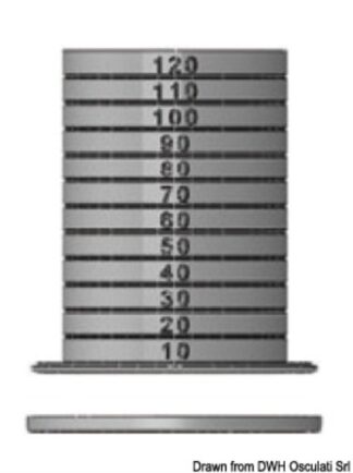 Manicotto+collarino per presa d'aria Wind Shell 53.520.03 Osculati