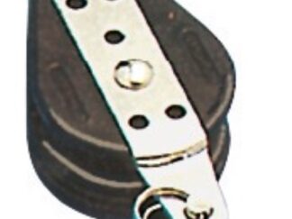 Bozzello sfere 1 puleggia fisso arricavo 10x38 55.028.10 Viadana