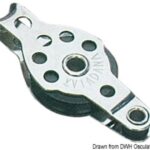 Bozzello 1 puleggia arricavo 6x25 55.040.02 Viadana