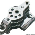 Bozzello 3 pulegge strozzascotte arricavo 6x25 55.040.08 Viadana