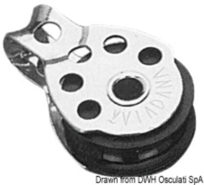 Bozzello 1 puleggia  8x25 55.042.01 Viadana