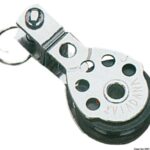 Bozzello 1 puleggia su sfere girevole 8x25 55.043.03 Viadana