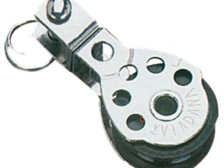 Bozzello 1 puleggia su sfere girevole 8x25 55.043.03 Viadana