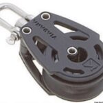 Bozzello 1 puleggia girevole o bloccabile A 55.050.01 Viadana