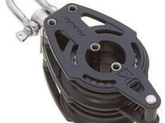 Bozzello 2 pulegge (testa universale) arricavo B 55.053.02 Viadana