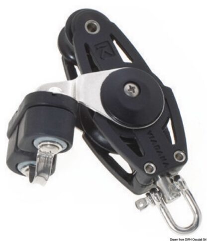 Bozzello 2 pulegge a violino arricavo A 55.063.01 Viadana
