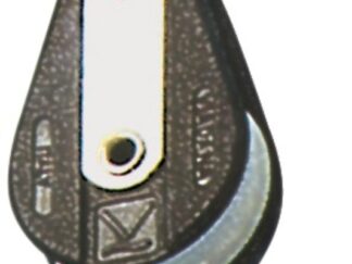 Bozzello 1 puleggia su base piana C 55.074.12 Viadana